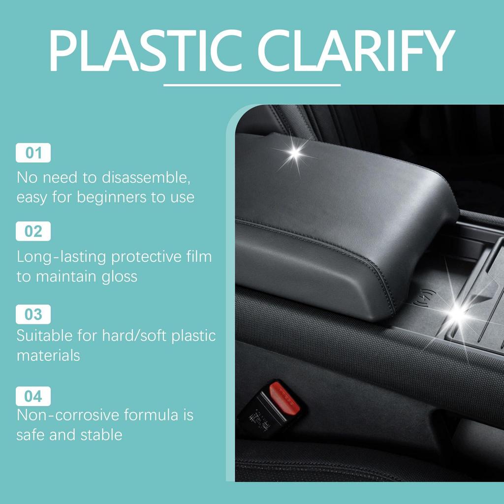 RAYHONG Automotive Plastic Renovator Interior Cleaning Degreasing Dust Polishing Brightening Maintenance Renovator