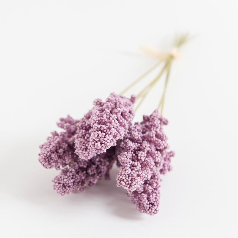 Artificial Flower Foam Lavender Home Garden Wall Festival Room RoomDecora Wedding Bridal Bouquet High Quality Diy Gift Scrapbook