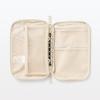 MUJI A5 Slim Collection Case Exclusive Selectable Pocket White