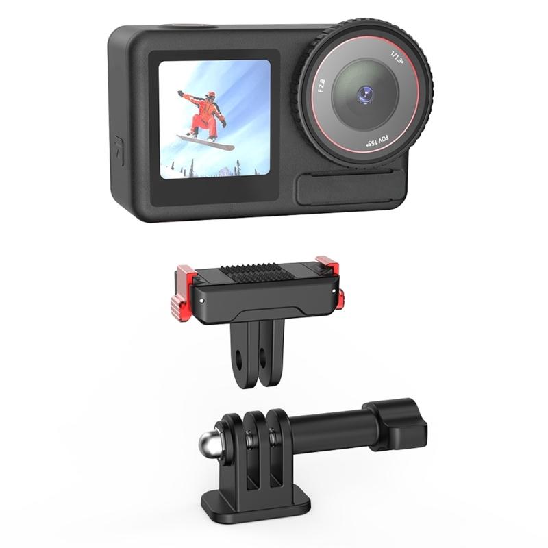 Magnetic Mount Stand for Action 4/3 Magnetic Bracket Expansion Adapter Accessories Action Cameras Cold Shoe Adjustable
