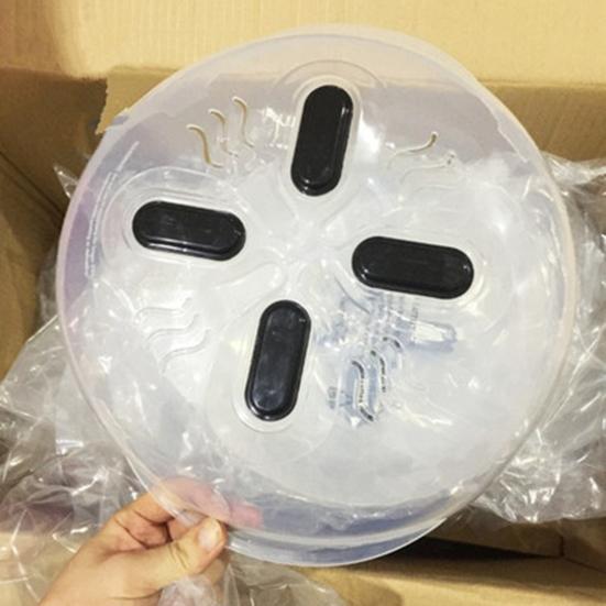 Splatter Cover Wygodny magnetyczny PP Uniwersalna żaroodporna pokrywa chroniąca przed jedzeniem