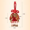 New Year Decor Dustpan Broom Fortune Door Hanging Pendant Knot Spring Festival Atmosphere Door Handle Decoration Ornaments