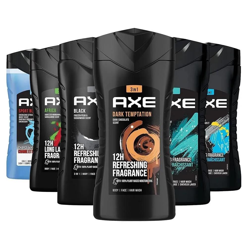 Мужской гель для душа AXE 250 мл, 6 шт., разные ароматы