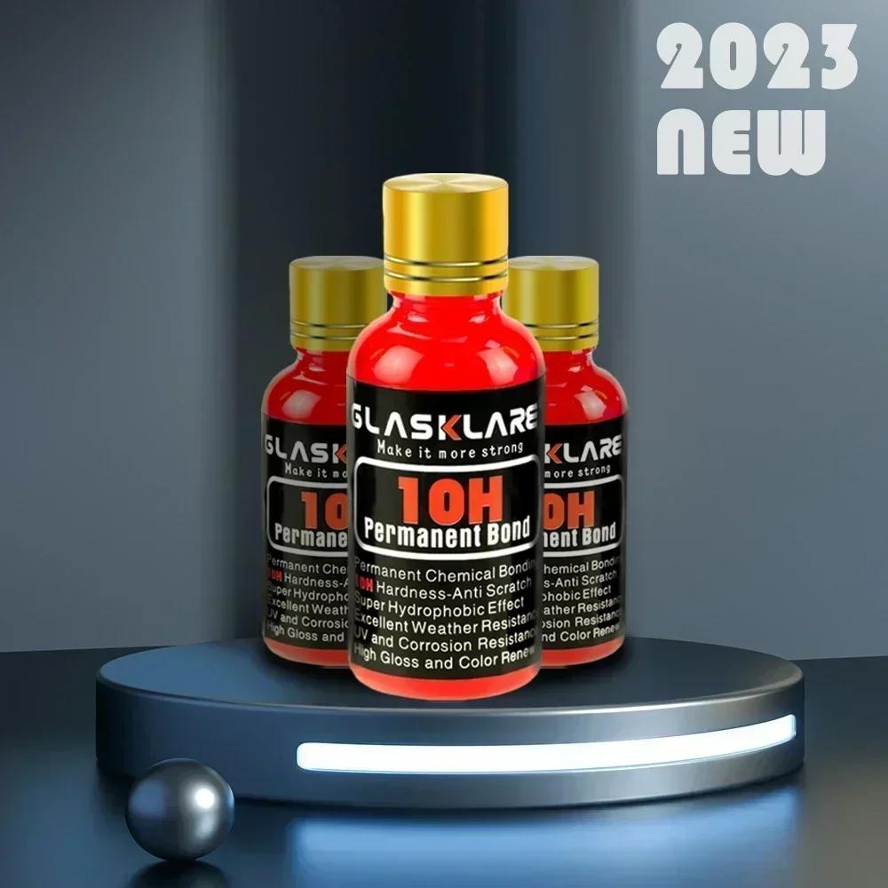 10H Płyn do polerowania samochodu Powłoka ceramiczna Hydrofobowa powłoka szklana Folia ochronna lakieru Pielęgnacja Odporny na zarysowania Auto Detailing