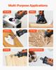 136-Piece Cordless Rotary Tool Kit, DC8V Portable Mini Power Rotary Tool, 5 Speeds 5000-30000RPM Multi-Purpose DIY Tools for Engraving, Sanding,