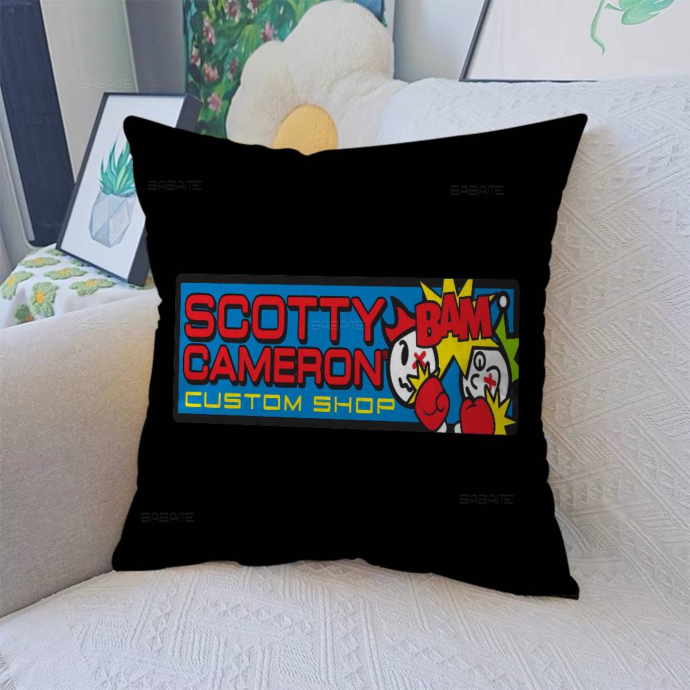 S-Scotty Logo C-Cameron Cushion Cover Pillow Cover Decor Pillowcase Printed Cushion Case For Couch