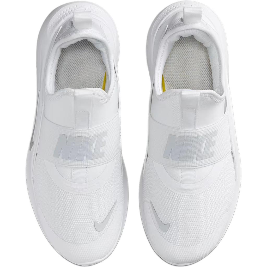 Nike Scarpe da Ginnastica Basse Flex Runner 4 Moda Comode Sportive per Bambini Bianche IF2893-102
