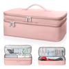 Portable Double-Layer Carrying Case, Hair Dryer Travel Storage Bag, Travel Case Storage for Dyson, Shark Flexstyle, Attachments