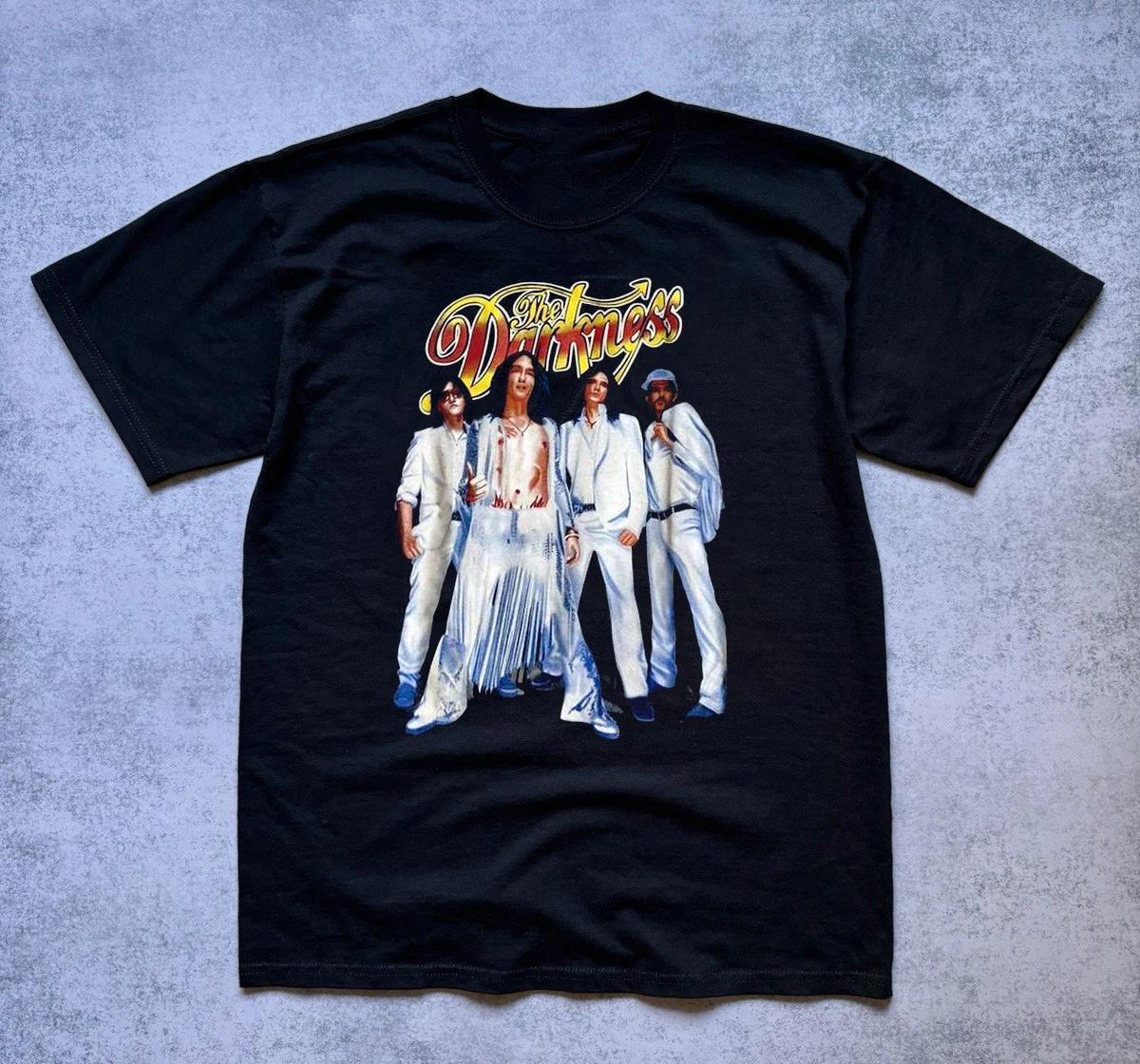 

Vintage The Darkness Member Band 100% Cotton T-shirt Mens Tees Top All T-Shirt Tee Top Unisex 2F870 XL