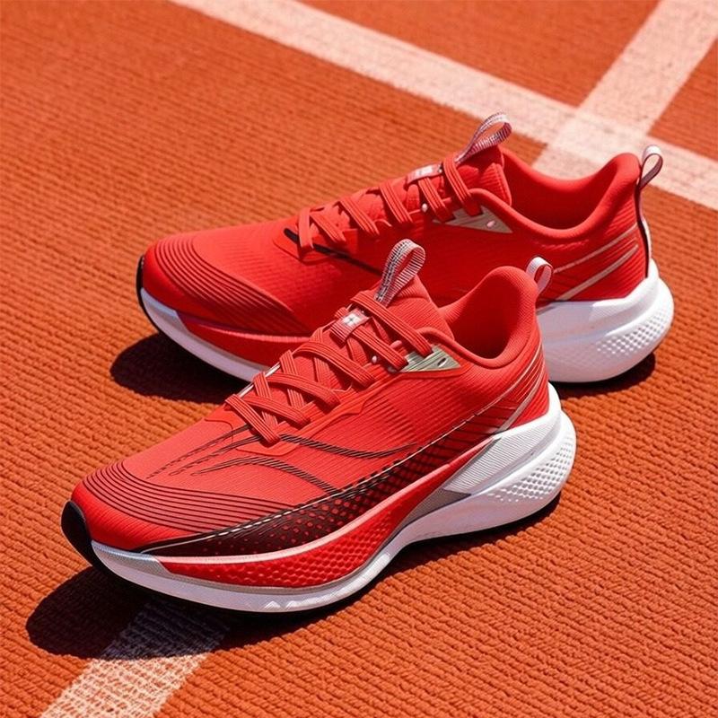 9PRO Running Shoes Men's and Women's Rotating Button Older Children's Student Body Test Racing Carbon Plate Breathable Sports Shoes
