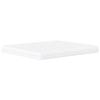 VidaXL Matelas en mousse blanc 200x210 cm dureté H2 H3,matelas de lit,matelas de lit de jour,matelas en mousse pour lit 4016637