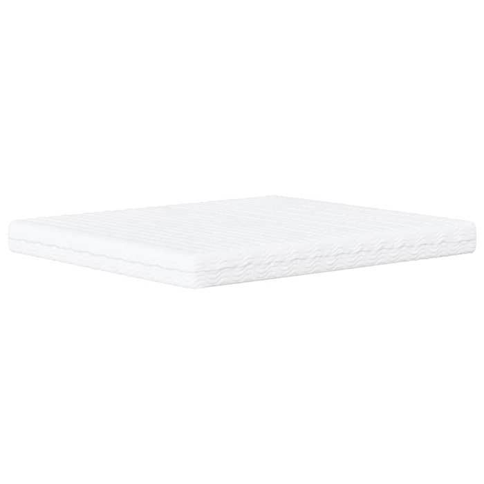 VidaXL Matelas en mousse blanc 200x210 cm dureté H2 H3,matelas de lit,matelas de lit de jour,matelas en mousse pour lit 4016637