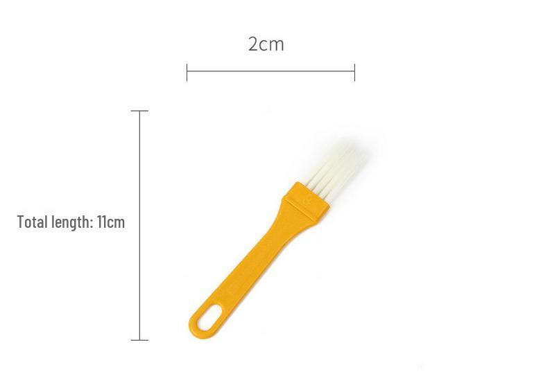 "Durable High-Temperature Resistant Plastic Brush for Cleaning, Painting, and Barbecuing"