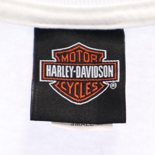 HARLEY DAVIDSON double-sided printing Short sleeve Crew neck T-shirt S Men's Used