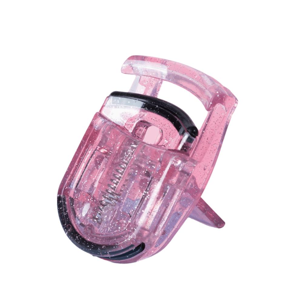 Professional ABS Eyelash Curler Multicolor Mini Eyelash Curling Clip Silicone False Eyelashes Auxiliary Cosmetic Tools