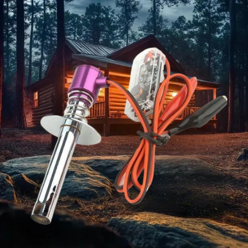 1Pcs Electronic Glow Plug Igniter Cable Clip 6-12V For Hsp 94122 94188 Nitro Output 18 21 28 Engine 1/8 1/10 1/24 Rc Car Parts