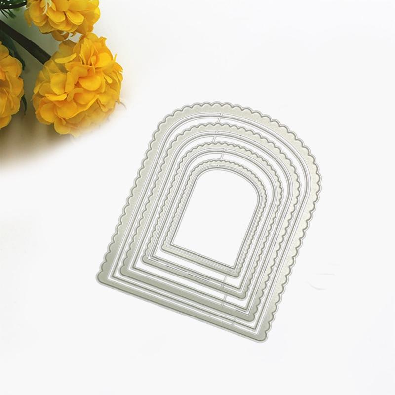 Wykrojniki z gniazdami łukowymi Szablony do wytłaczania i wycinania na Kartki z życzeniami dla Dzieci Scrapbooking Album DIY Ramka na Zdjęcia