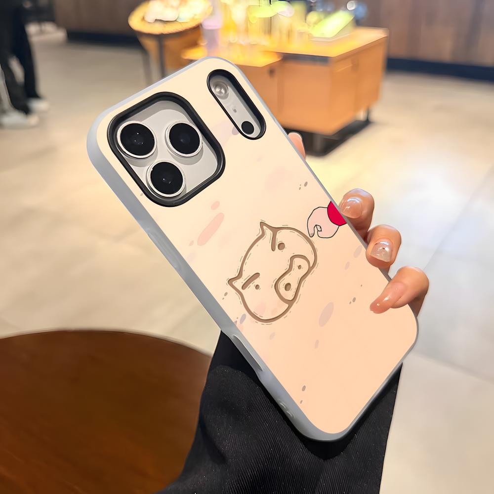 Anime Buriburizaemon Pig Phone Case For IPhone 17 Air 16 E 15 14 Plus 13 12 11 Pro Max Jelly 2 In 1 Protective Case
