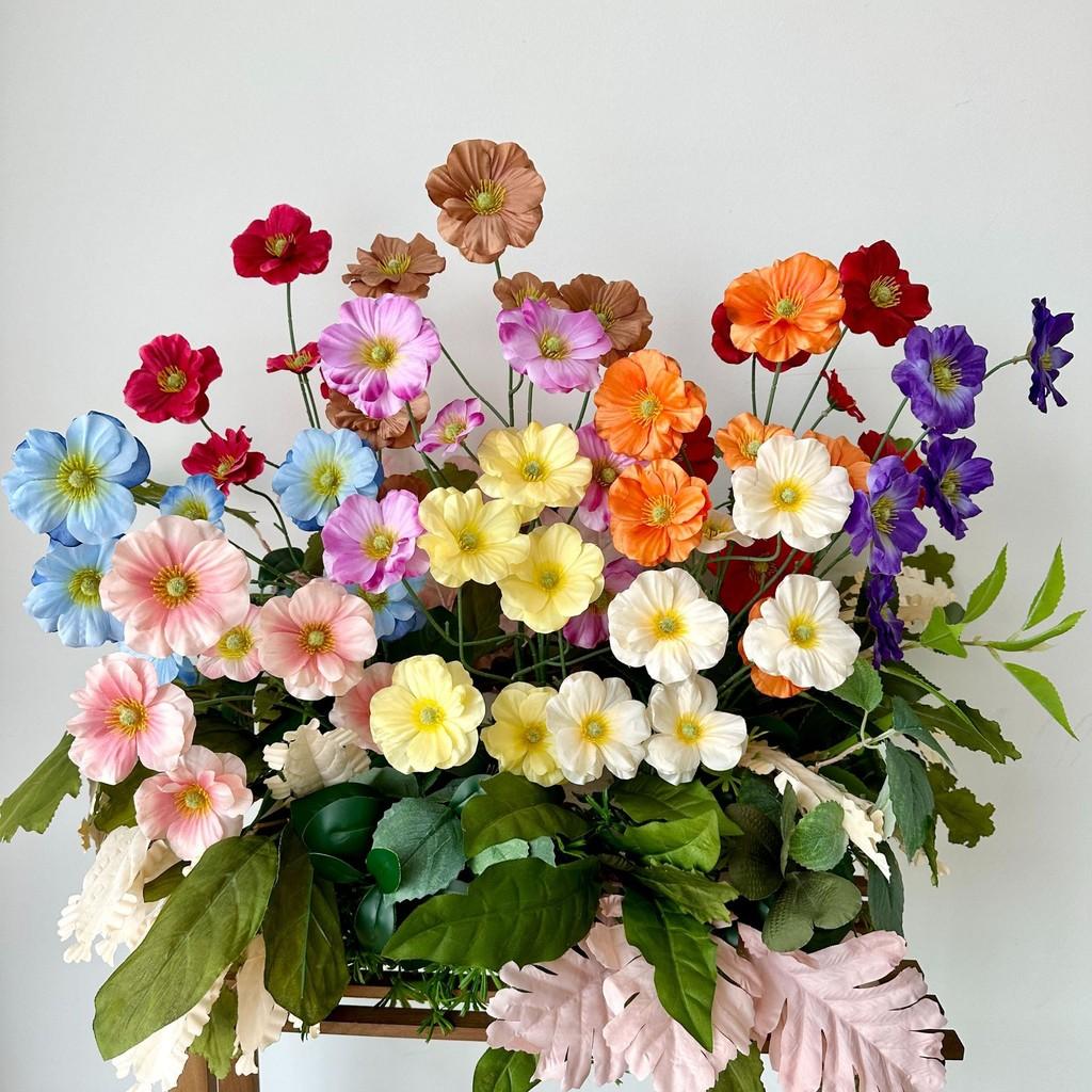 Flower Phalaenopsis Artificial Wedding Hotel Restaurant Decoration Desktop