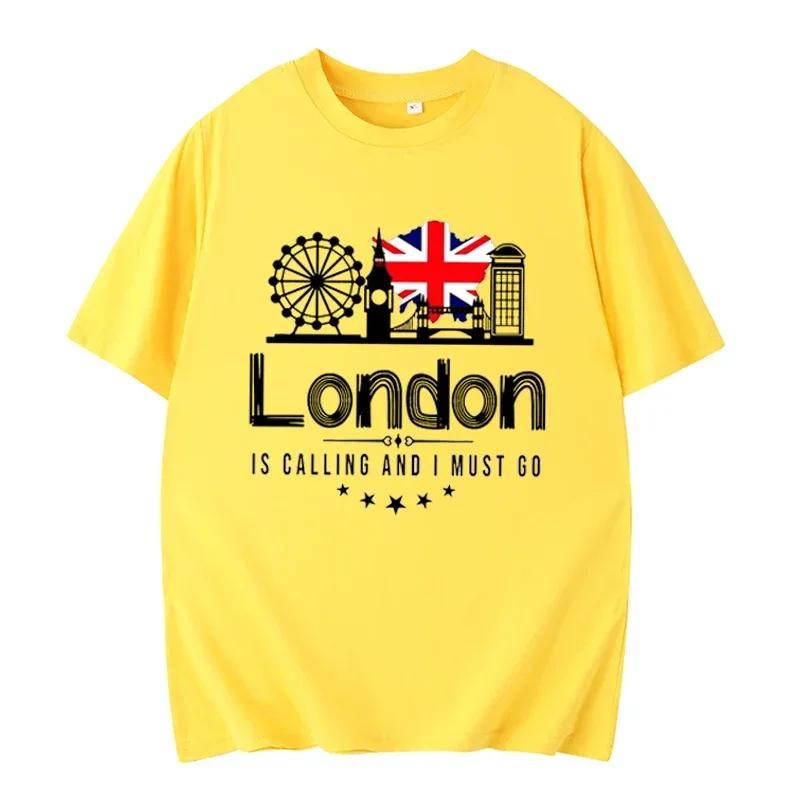 Summer London Is Calling I Must Go Shirt London Travel London and Map Top Travel Lover Gifts Family Holiday Travel London Shirt 3XL