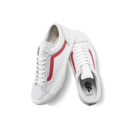 Vans OG Style 36 LX 'True White Red' VN0A4BVE21D Men's Shoes