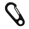 Outdoor Mini Portable Carabiner Hook Stainless Steel Keychain Buckle Release Keyring Tents Spring Snap Hook