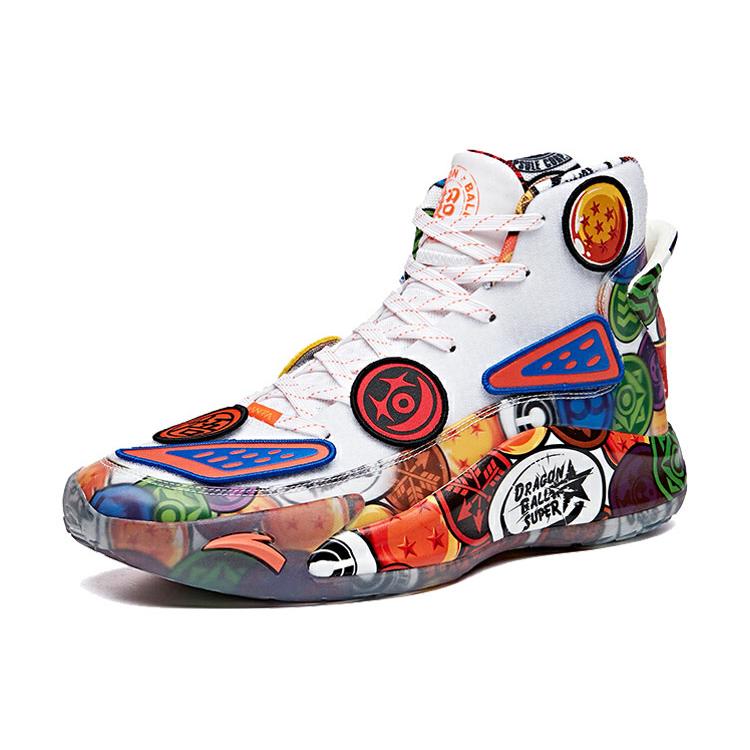 Anta KT5 Basketball Shoes Women's High Top White Orange 122011101-6