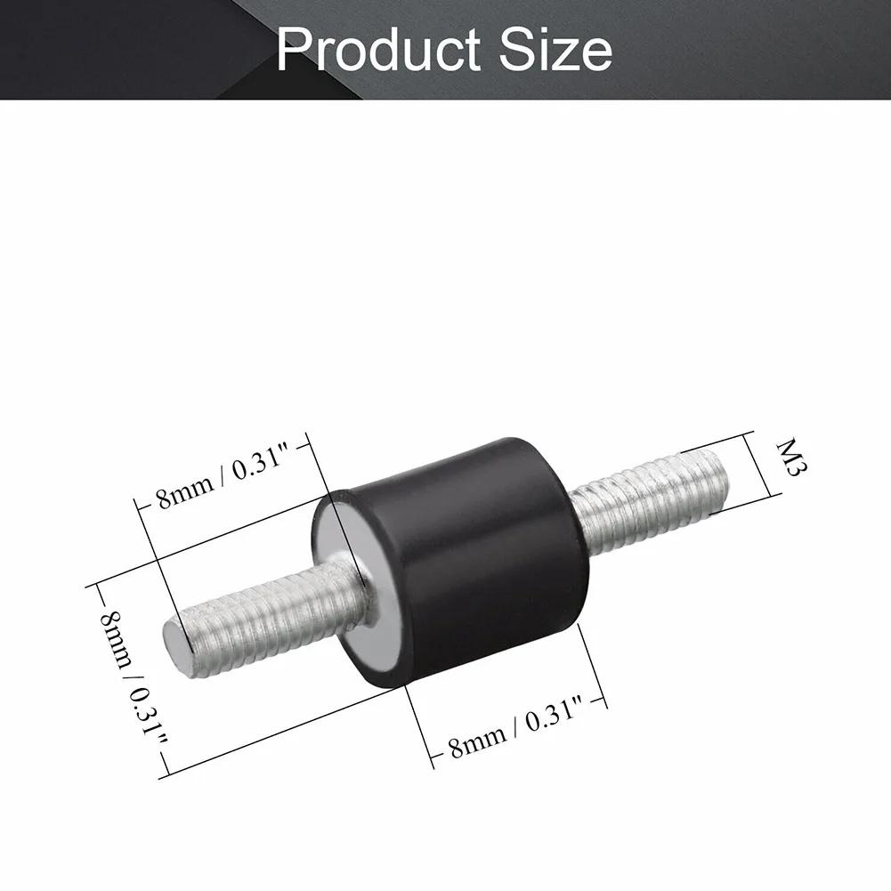Rubber Vibration Isolator Mount Male Anti M3 M5 M6 Car Bobbin Isolator Damperm Herramientas Ferramentas Parafusadeira
