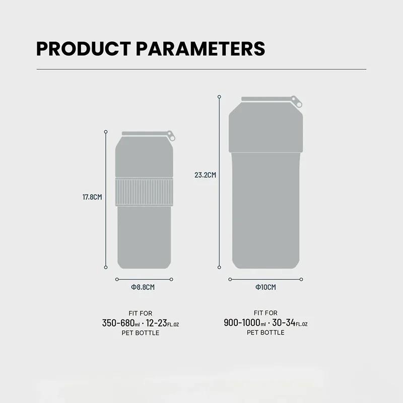 Tyeso High-Performance Insulated Cold Vacuum Flasks Portable Large Capacity Lightweight Tumbler for Outdoor Sports Travel
