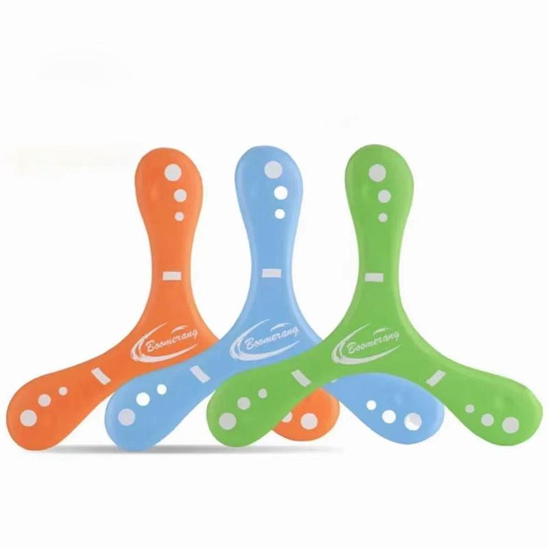 Children Oversized Thickened Boomerang Soft Three-leaf Cross Adult-kids Interactive Outdoor Toys for Puzzle Decompression Gifts