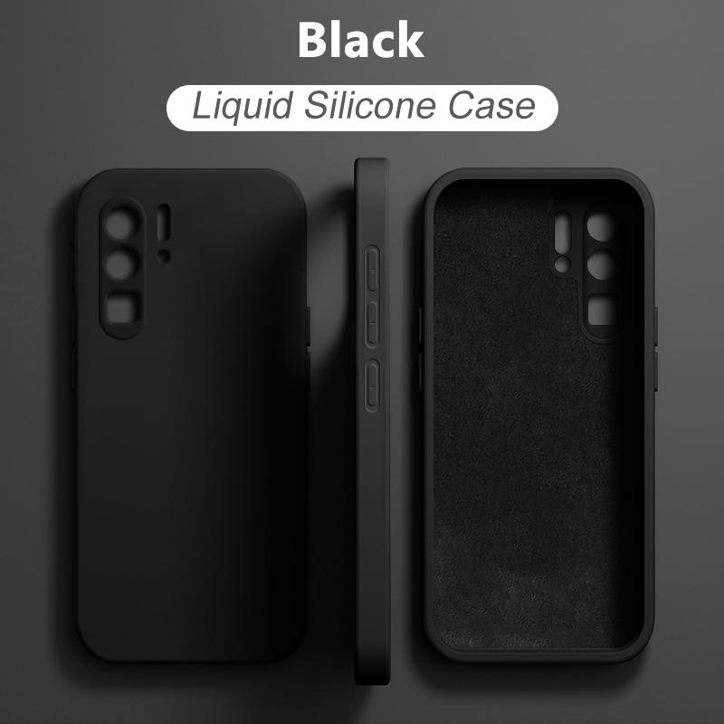 

Liquid Silicone Case For Huawei P30 Pro P50 P40 P30 P20 Lite Capa For Huawei Nova 5T 10 9 Mate 20 Pro Soft Shockproof Back Cover P30 Lite