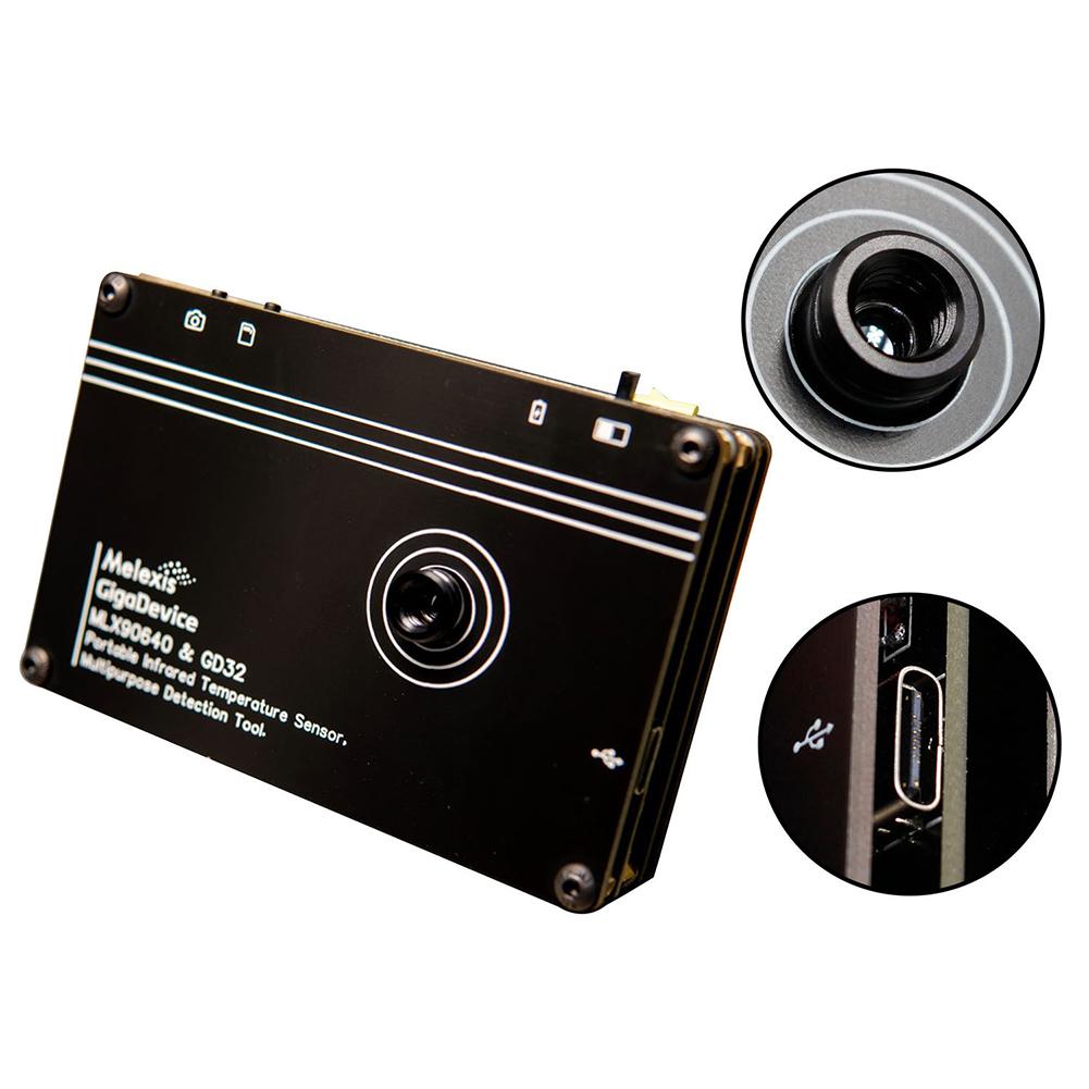 MLX90640 3,4palcový LCD digitální termokamera Kompaktní nástroj pro kontrolu termokamery