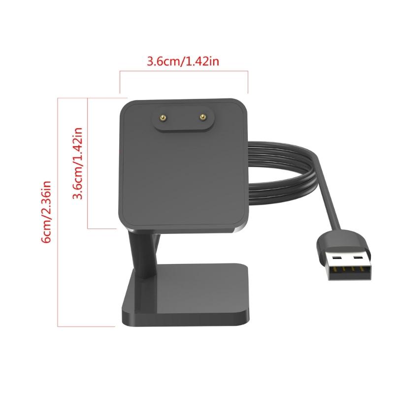 Charging Cable Replacements for Watch Fit 3 Watch USB Charge Cord Smartwatches Magnetic Power Stations