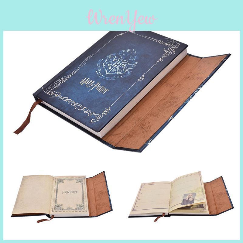 Vintage Hardcover Notebook With Magnetic Clasp For Magic School Notes And Scheduling