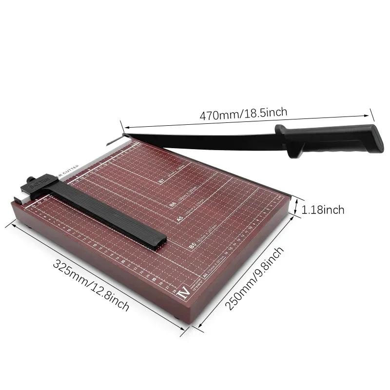 A4 Paper Cutter Guillotine Paper Cutter 30.5cm Cutting Heavy Duty Paper Slicer with Safety Blade Lock for Cards.