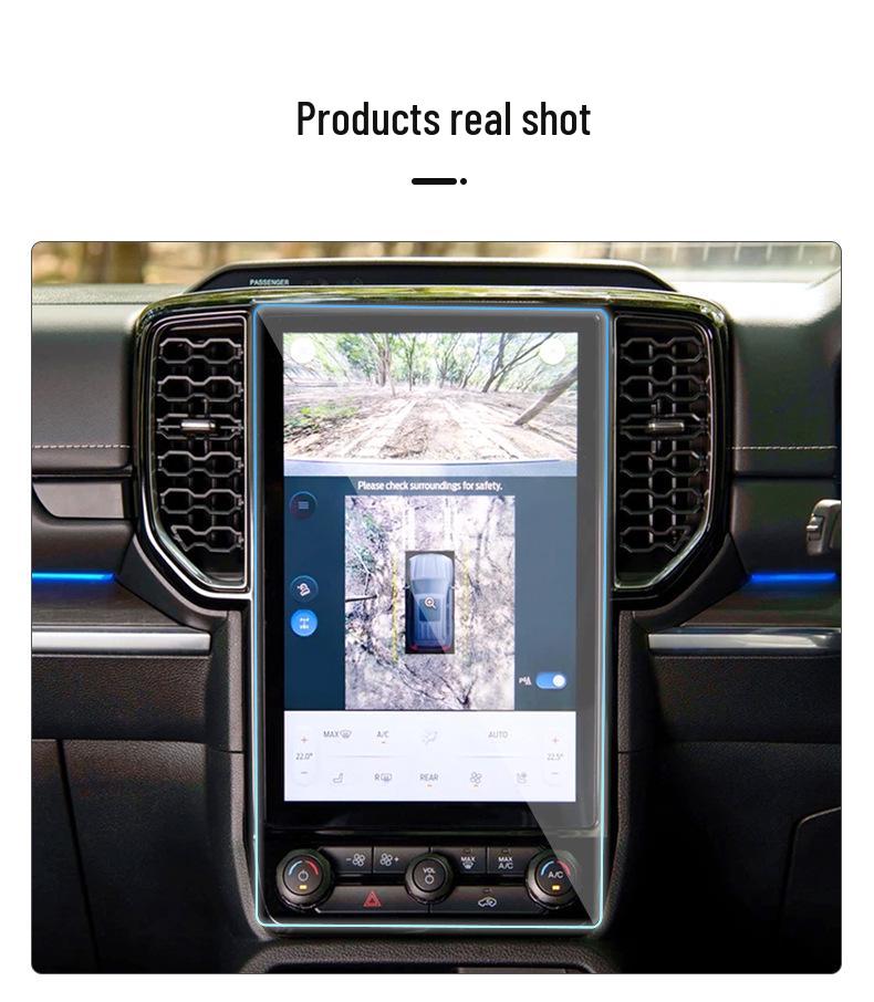 Ford Everest 2024 10" Console Navigation Tempered Glass Film