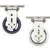 Fitness Equipment Steel Wire Pulley with Nylon Groove Wheel