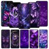Kunst Lila Schmetterling Hülle Für Realme C67 C63 C55 C53 C35 C25 C21 GT 2 3 5 6 10 11 12 13 Pro Plus 5G Weiche TPU Handyhülle Fundas