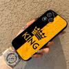 Case for Honor 70 X7 90 8X Magic5Lite X6 X5b X9a 200 400 Lite X8 Funda Phone Cover Crown Letters