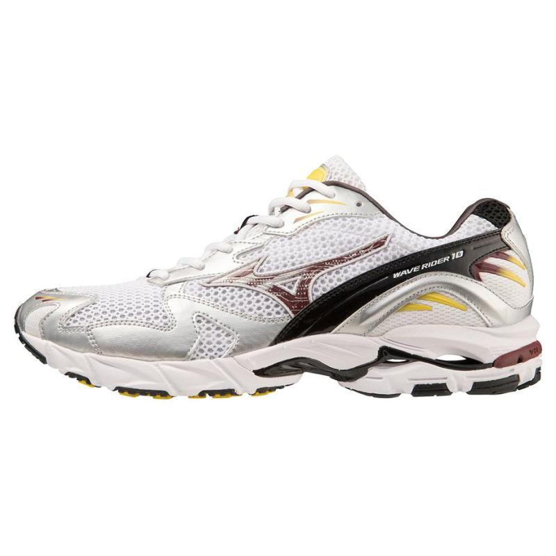 Mizuno Кроссовки Wave Rider 10  Белый Каберне  D1GA210410 38