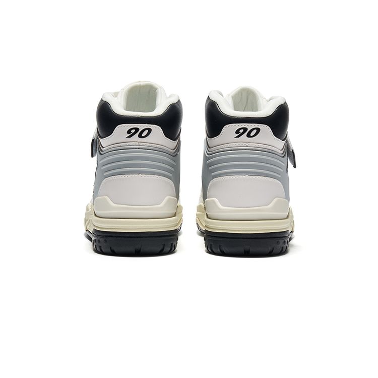 SAUCONY Cross 90 Mid Casual Retro Rutschfest Langlebig High Top Sneakers Unisex Sneakers Weiß Schwarz S79048-1