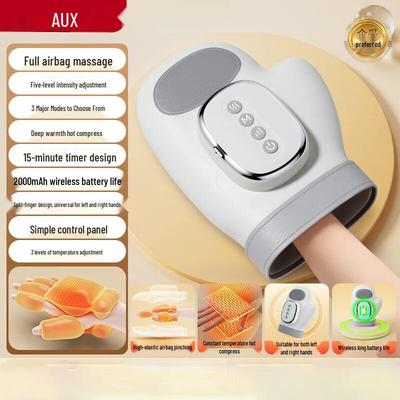 AUX Heated Hand Massager for Arthritis & Joint Pain Relief CN Plug (adapter Included)