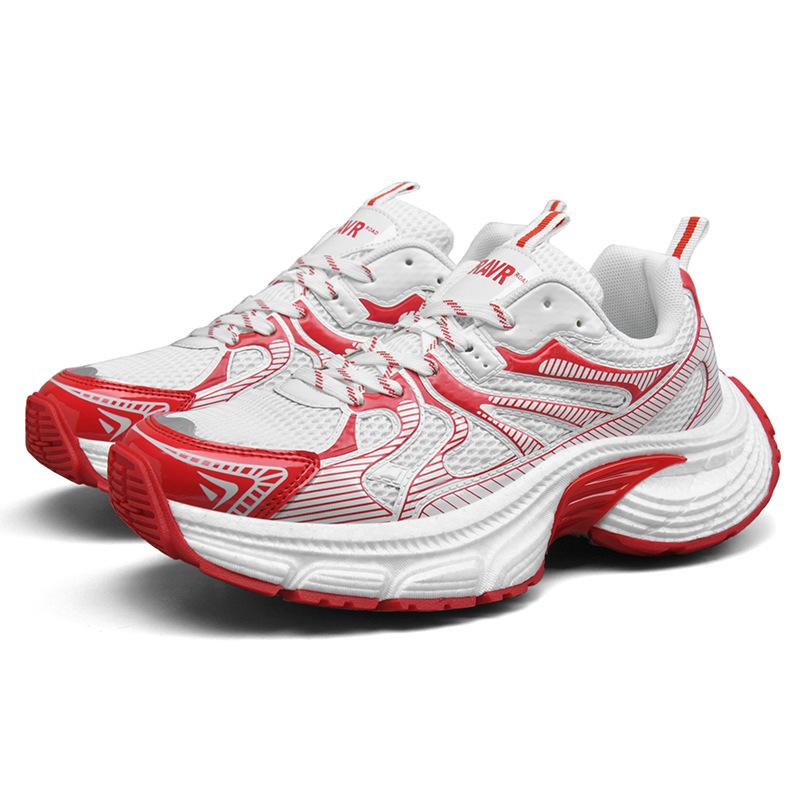 

2025 versatile casual spring and autumn multi-color platform dad shoes fashion casual sports men s shoes couple running shoes ins 45
