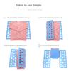 Multifunctional Garment Organizing Board Adjustable Laundry Folding Aid For Shirts Pants Dresses Clothing Organization
