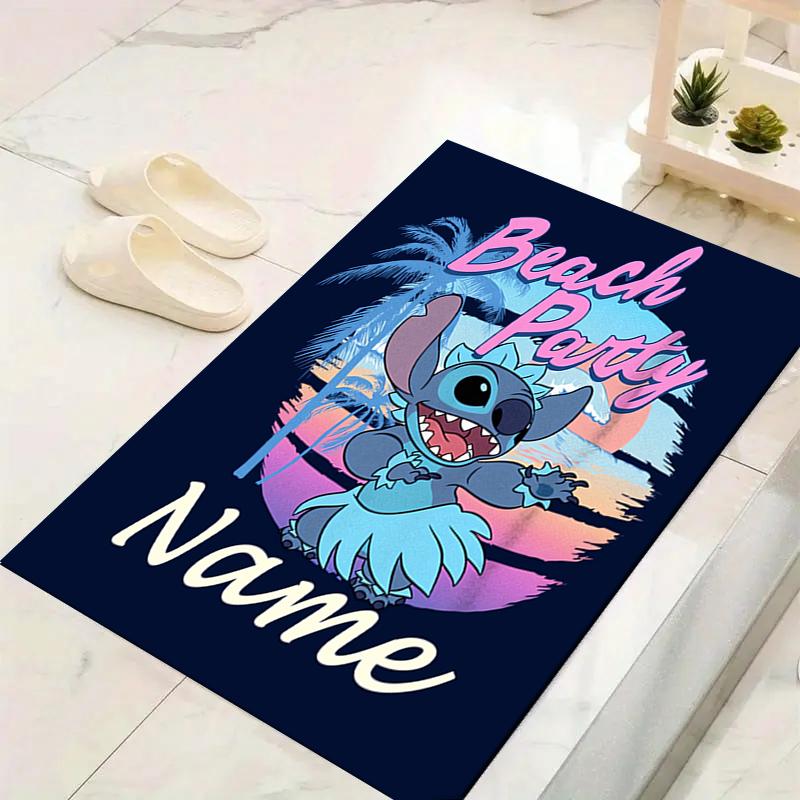 Custom 1Pc Stitch'S Colorful Adventure Rug Office Carpet Indoor Outdoor Entrance Doormat Nonslip Soft And Comfortable Living Room D916305