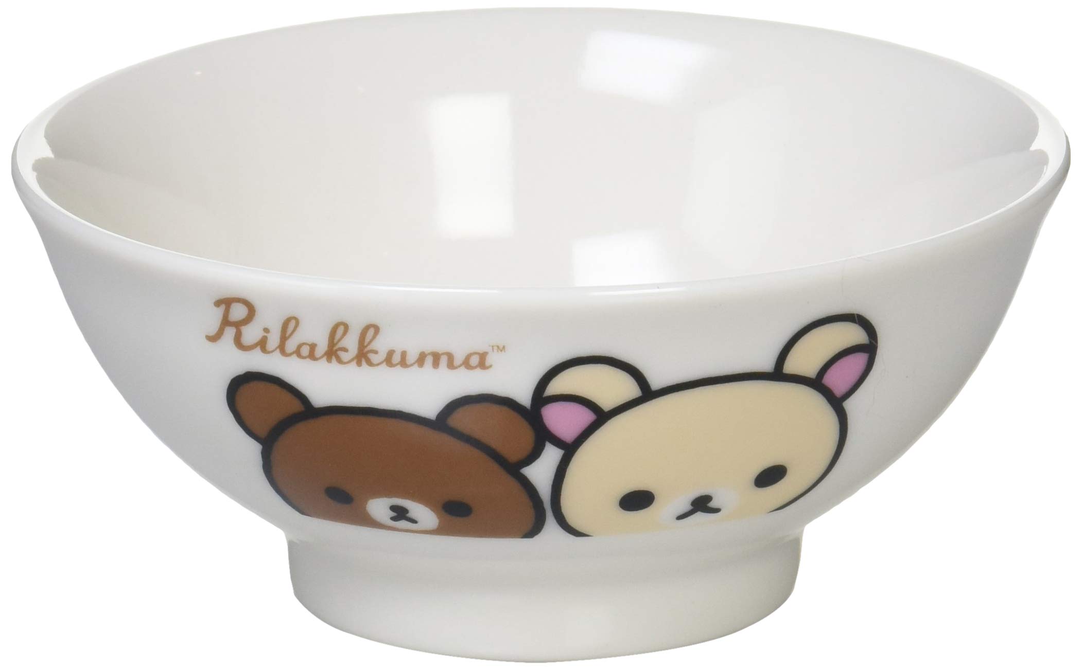

Happy Life Rice 362101 Миска Rilakkuma , диаметр 10,5 см, детская посуда, белая, белый