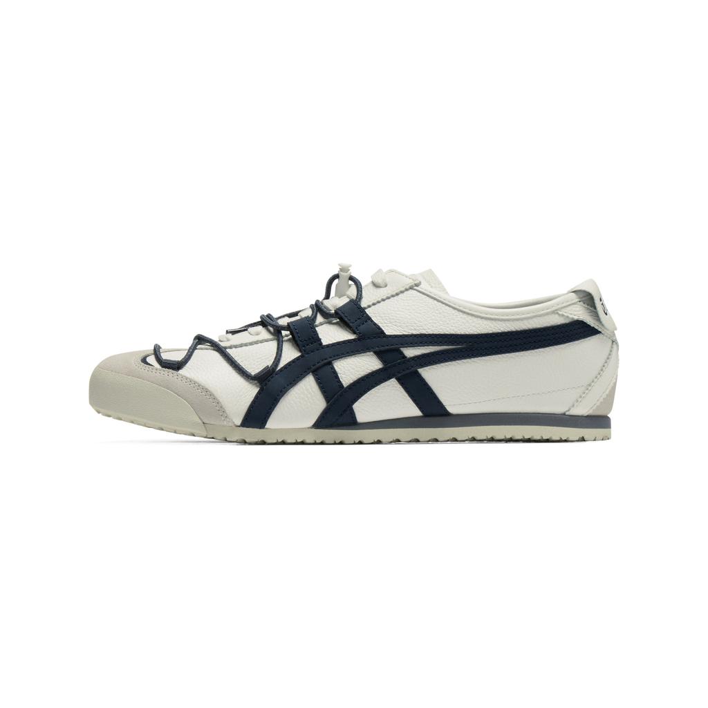 ONITSUKA TIGER MEXICO 66 VINY Freizeitschuhe Unisex Ecru/Dunkelblau 1183C577-100