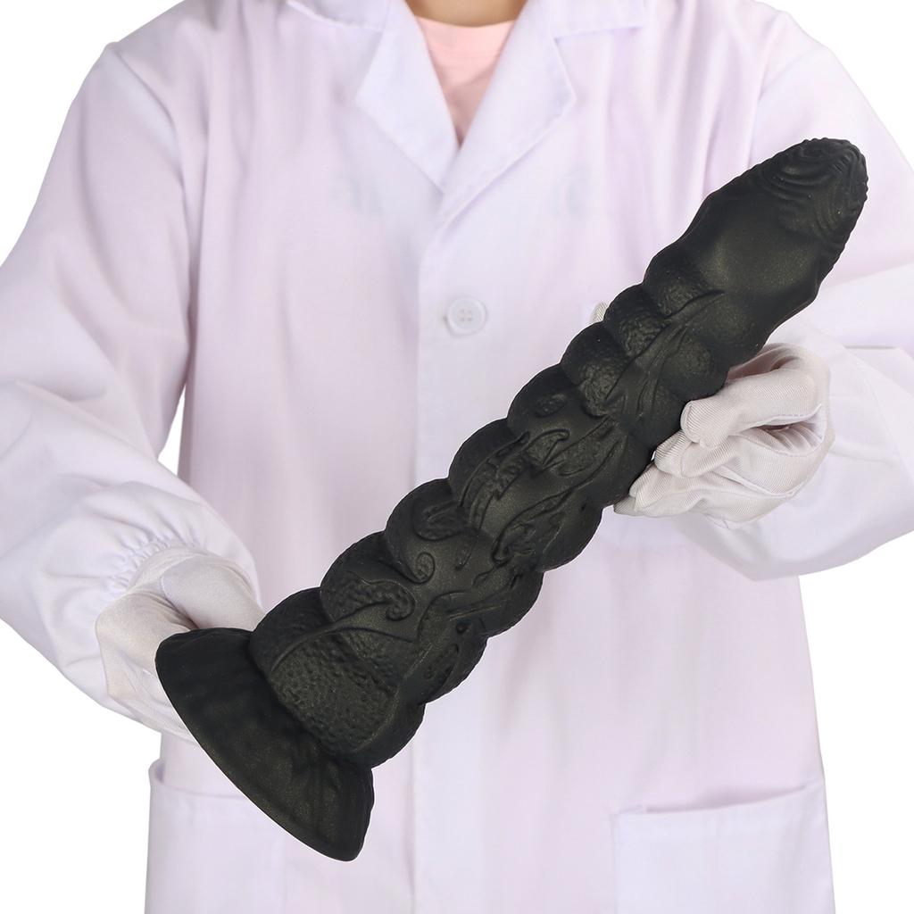 Extra-Large Octopus Tentacle Anal Plug - Giant Textured Butt Plug with Suction Cups for Men & Women, Adult Sex Toys