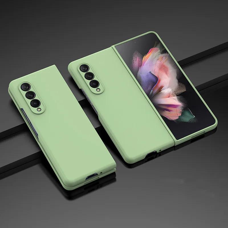 Plain PC Protection Cover Case for Samsung Galaxy Z Fold7 Fold4 fold6 Fold 7 6 4 5 5G fold5 Fold3 fold2 Fold 3 2 Phone Bag Coque