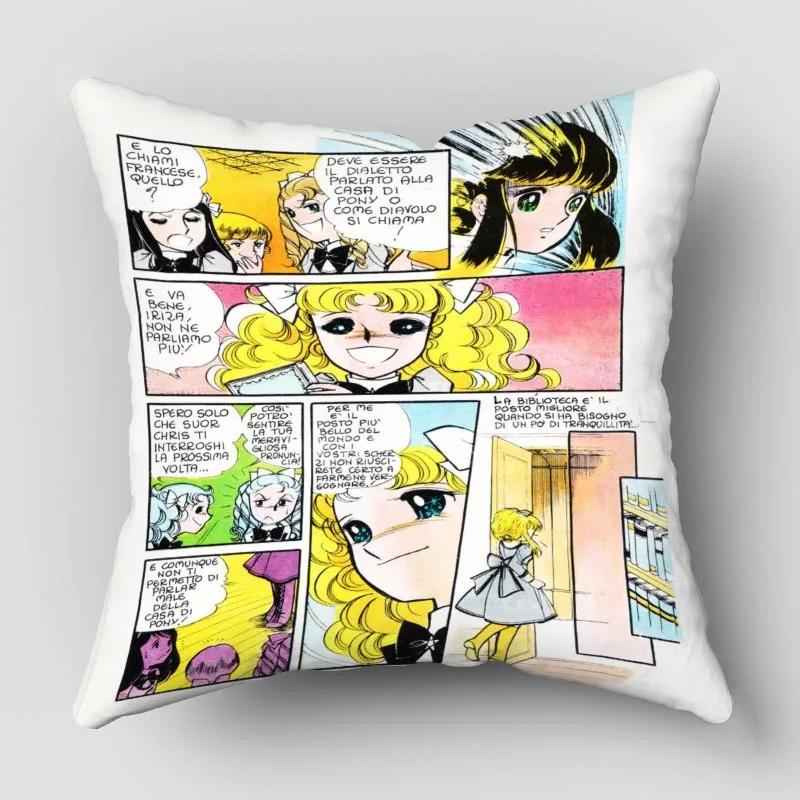 Candy Candy Kissenbezug Kissenbezug zum Anpassen Modernes Zuhause Dekokissenbezug für Wohnzimmer 45x45cm